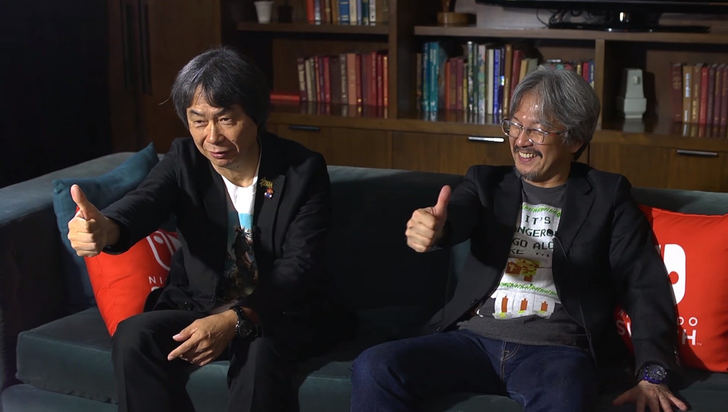 Eiji Aonuma et Shigeru Miyamoto - C'est top