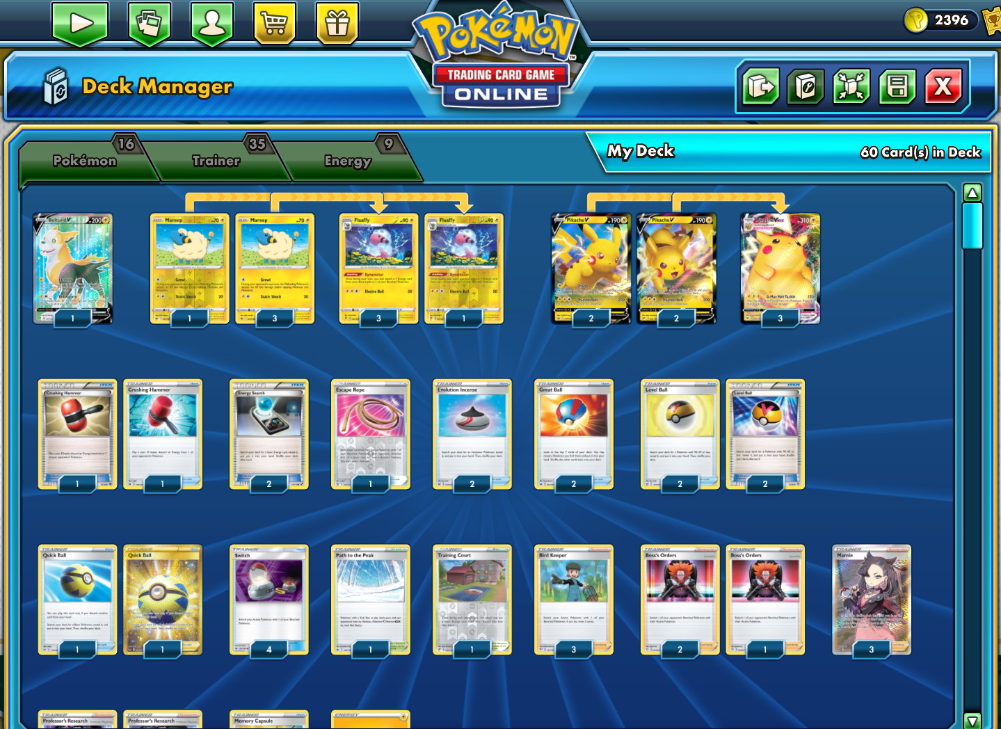 Pokémon TCG online