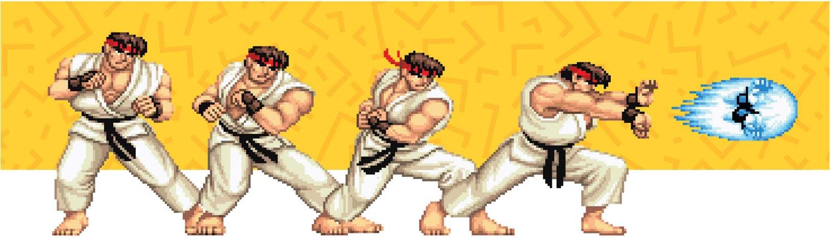 Street fighter II Hadouken