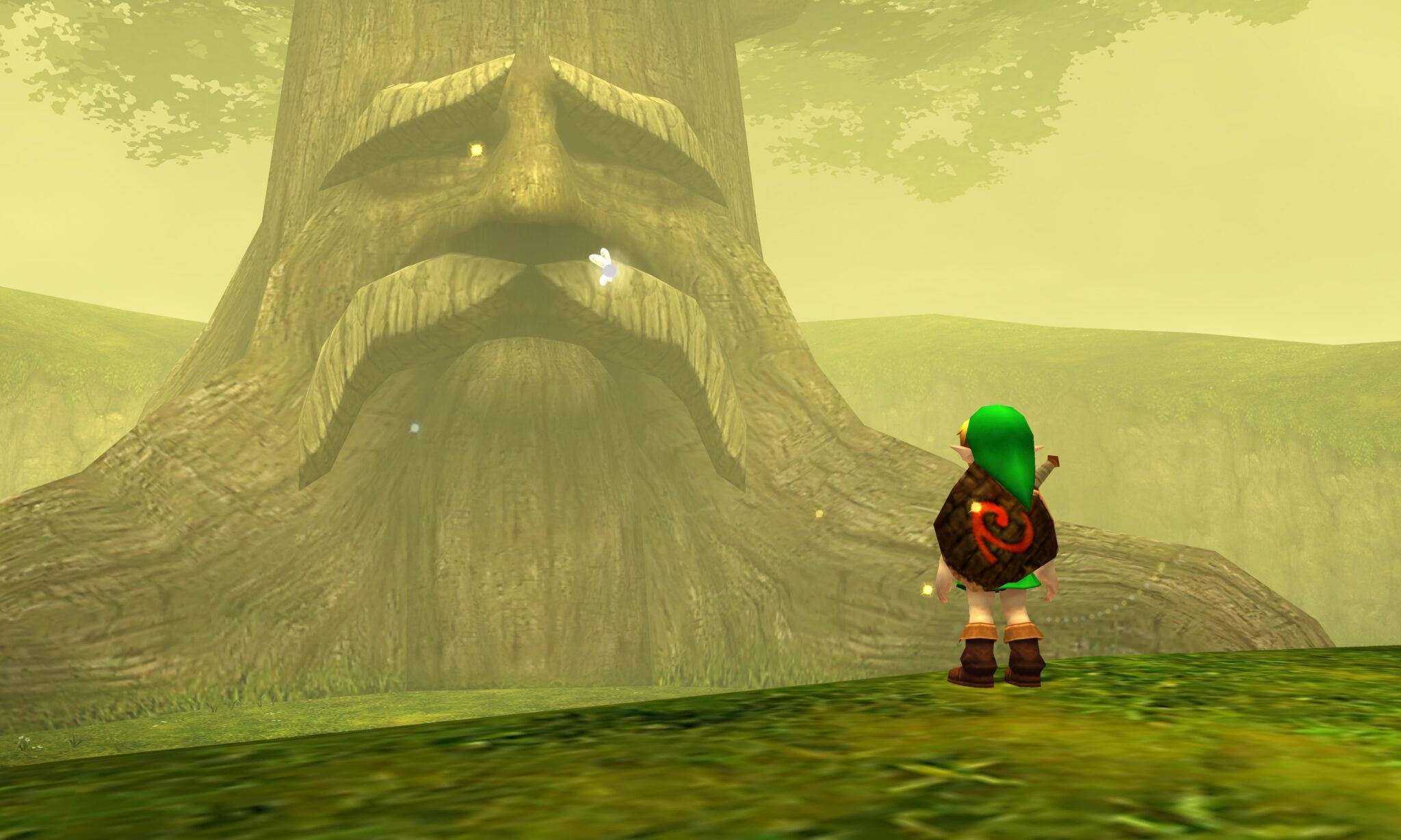 Zelda Ocarina of Time Arbre N64