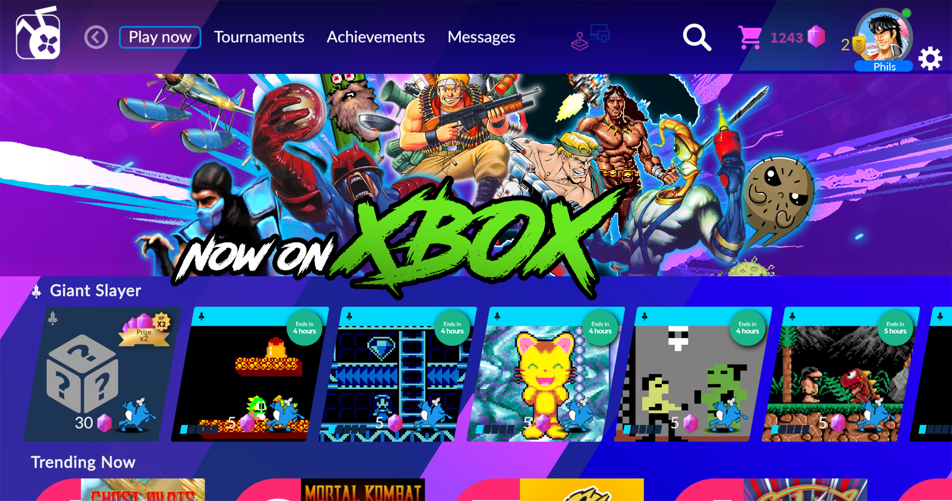 Antstream Arcade sur Xbox