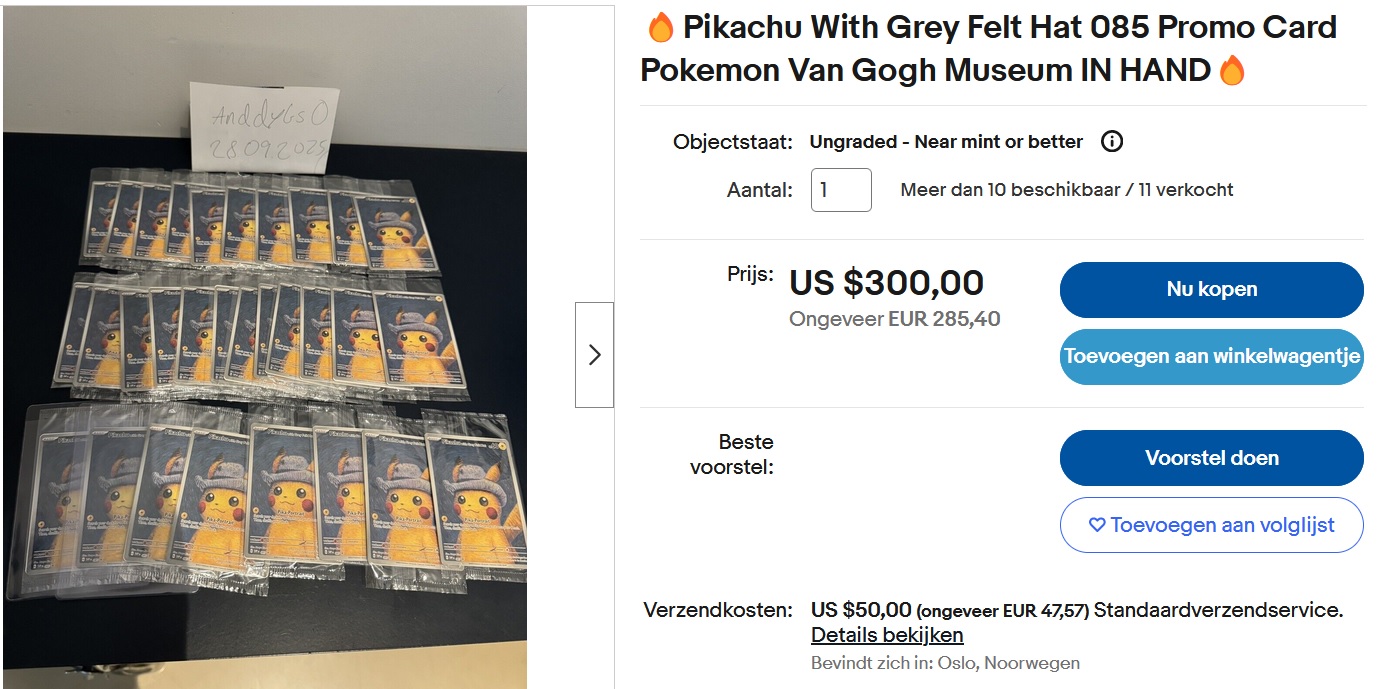 Pikachu scalpers