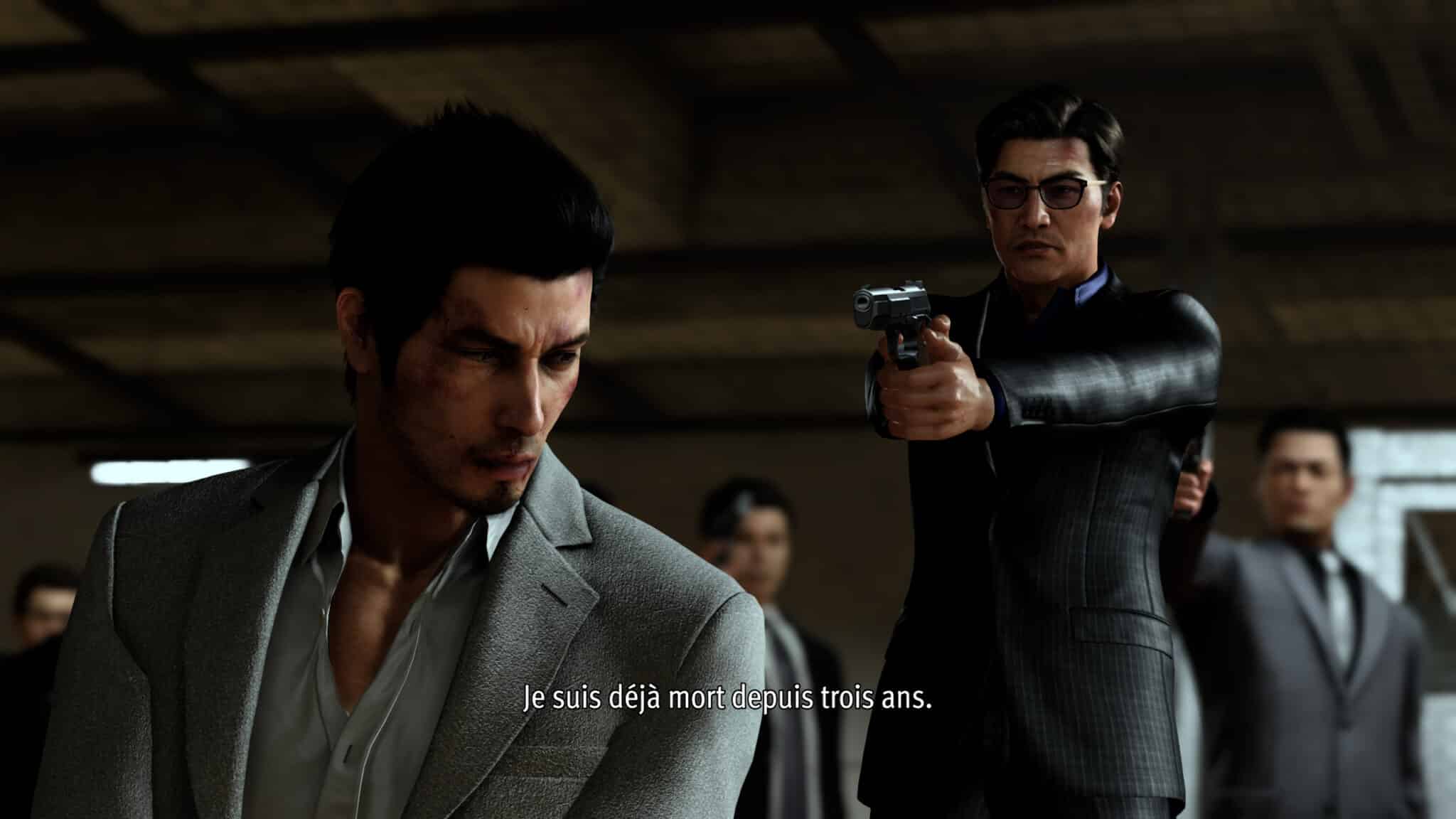 Like A Dragon Gaiden Kiryu mort