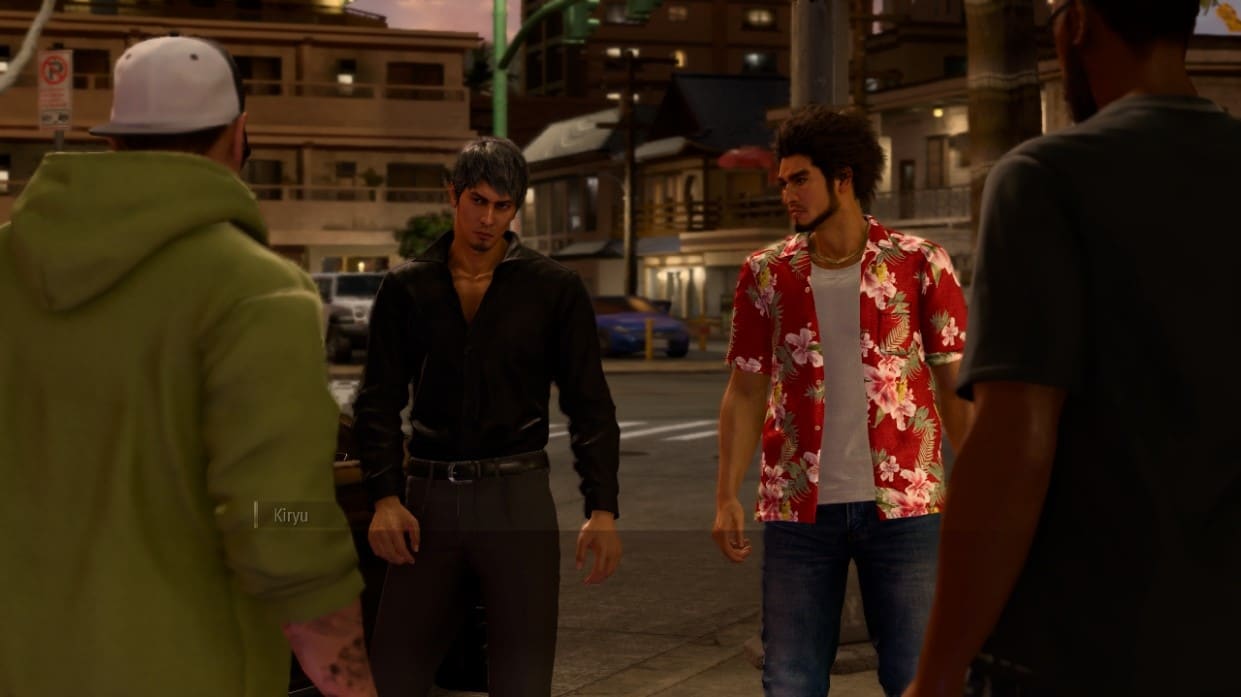 Like a Dragon Infinite Wealth Kiryu et Ichiban chemise hawaienne