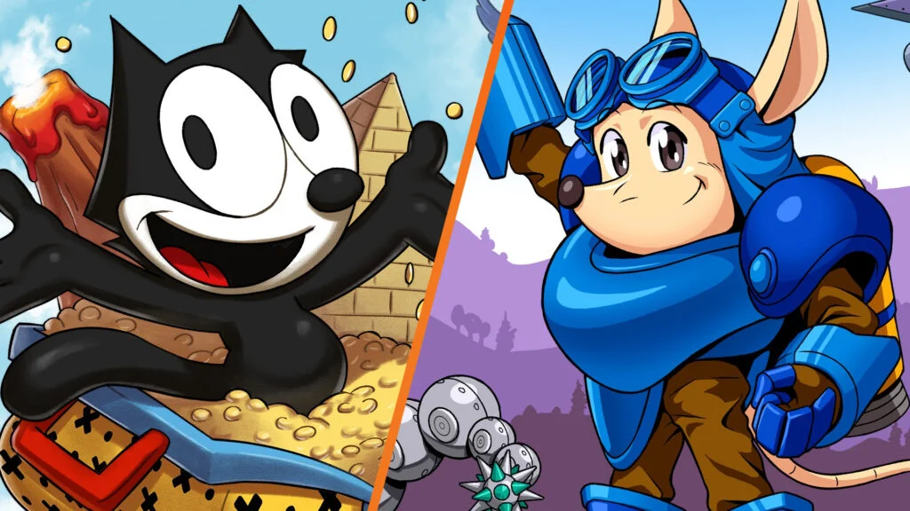 Compilations Konami Felix the Cat Rocket Knight