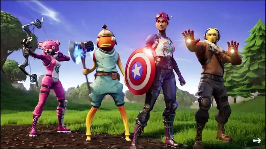 Personnages Marvel dans Fortnite