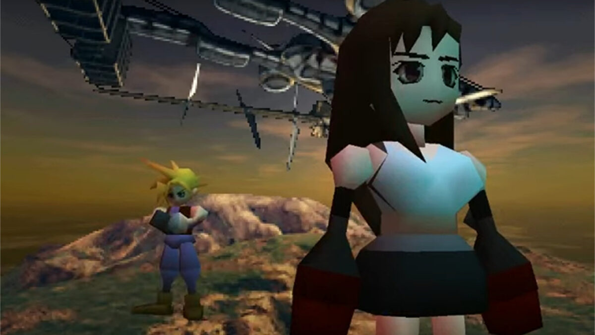 Final Fantasy VII Highwind scene