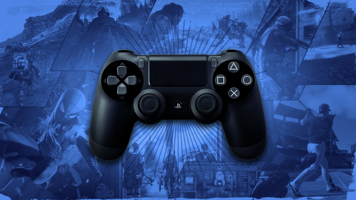 Manette PS4 avec jeux