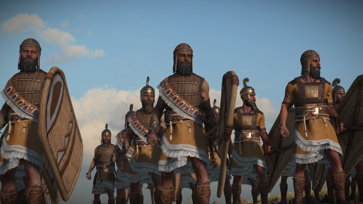 Les armées égéennes et mésopotamiennes s'invitent dans Total War: Pharaoh et la lutte pour la survie lors de la chute de l'Âge de Bronze.