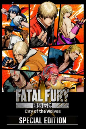 fatal fury city of the wolves jaquette