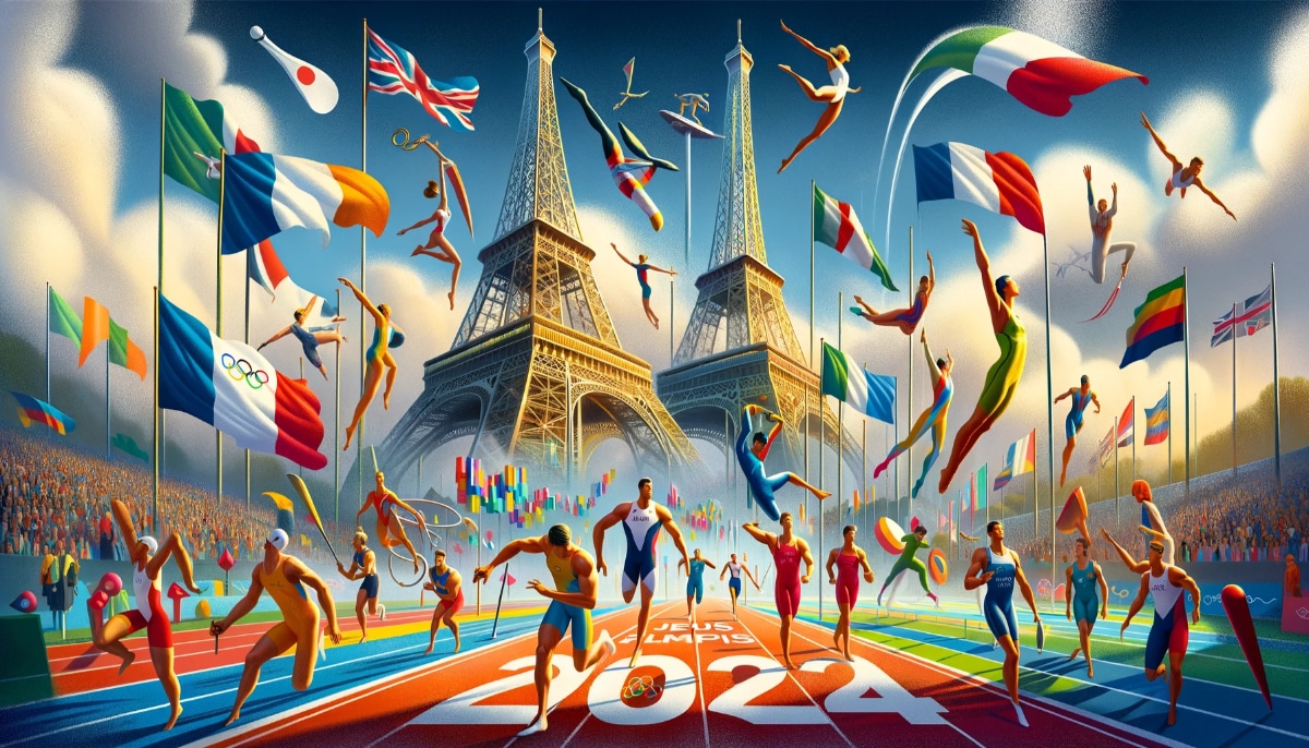 Lancement des Jeux Olympiques de Paris 2024