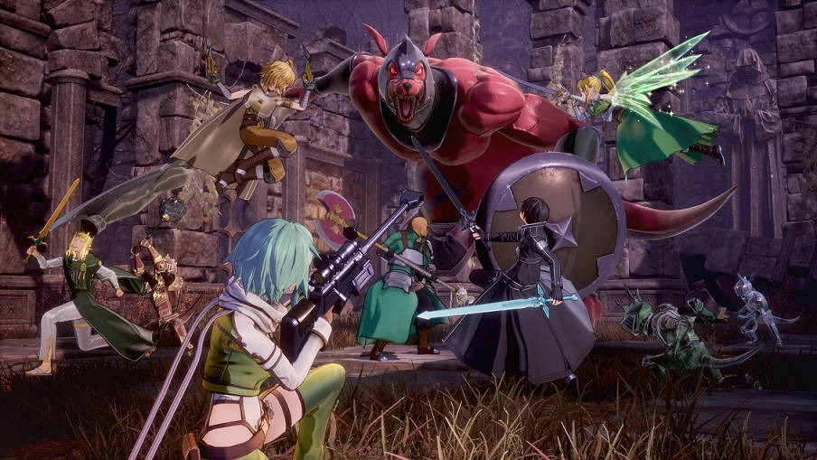 Sword Art Online Fractured Daydream combats