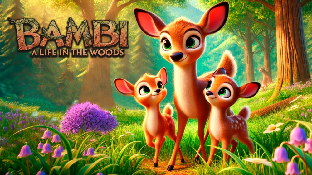 Bambi, un jeu switch dont les visuels sont générés par une IA générative