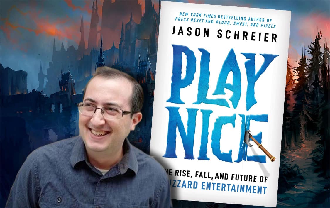 Le journaliste Jason Schreier publie un nouveau livre : Play Nice