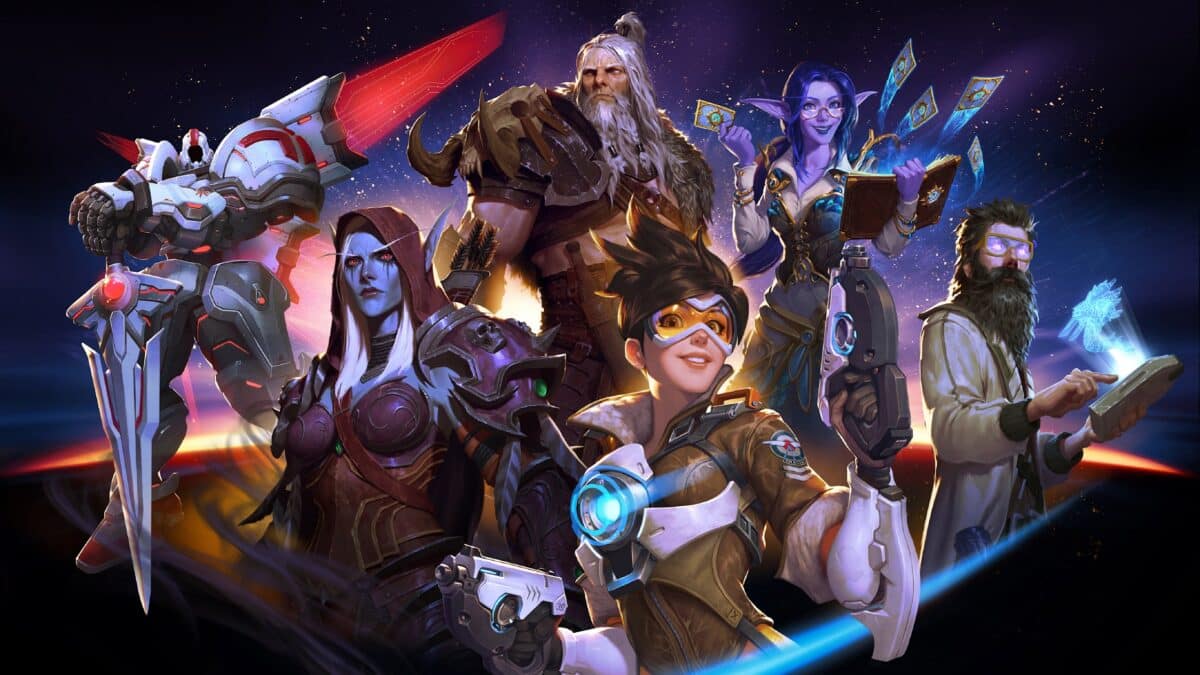 les personnages de Blizzard