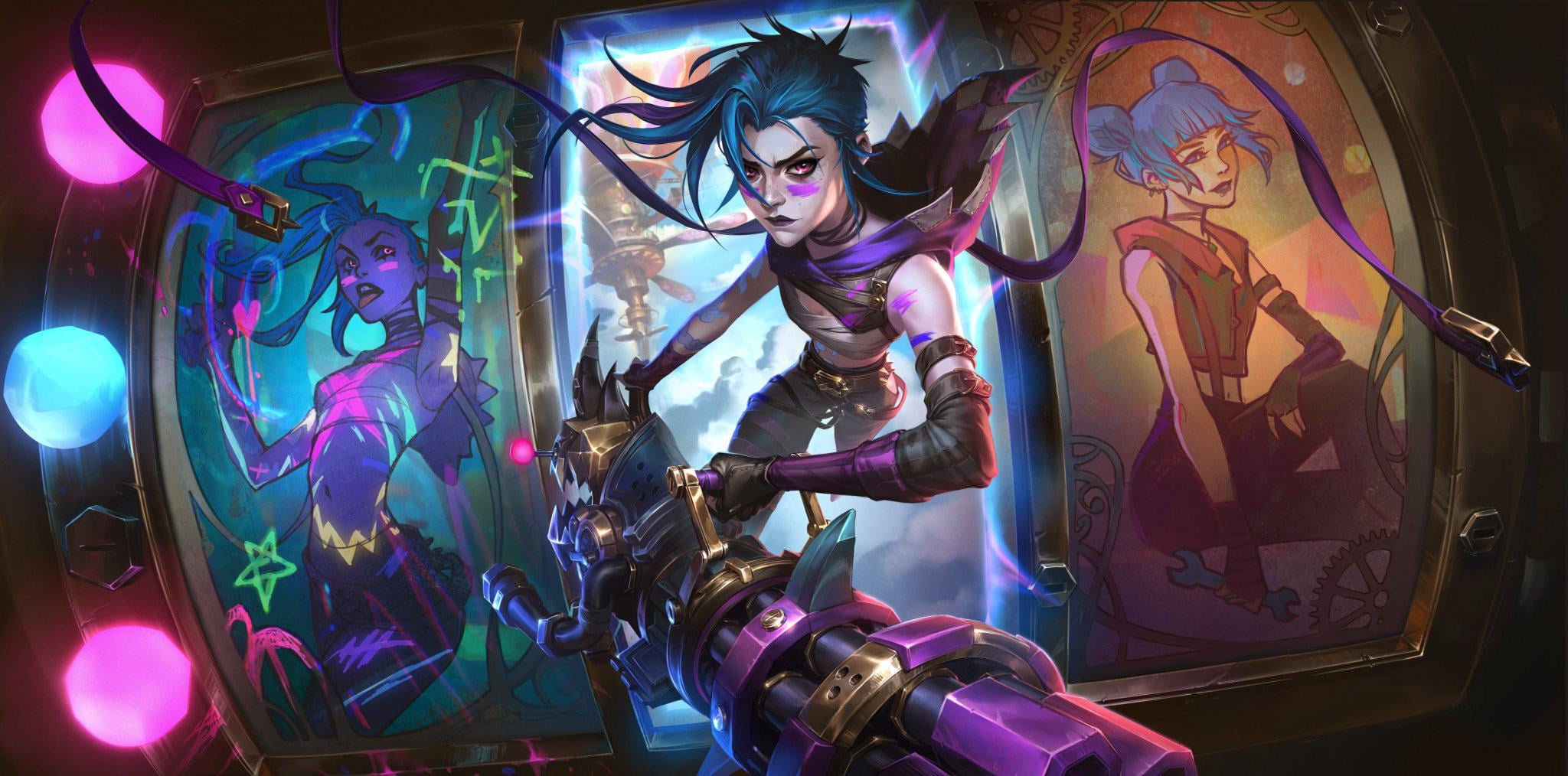 League of Legends exalted Jinx