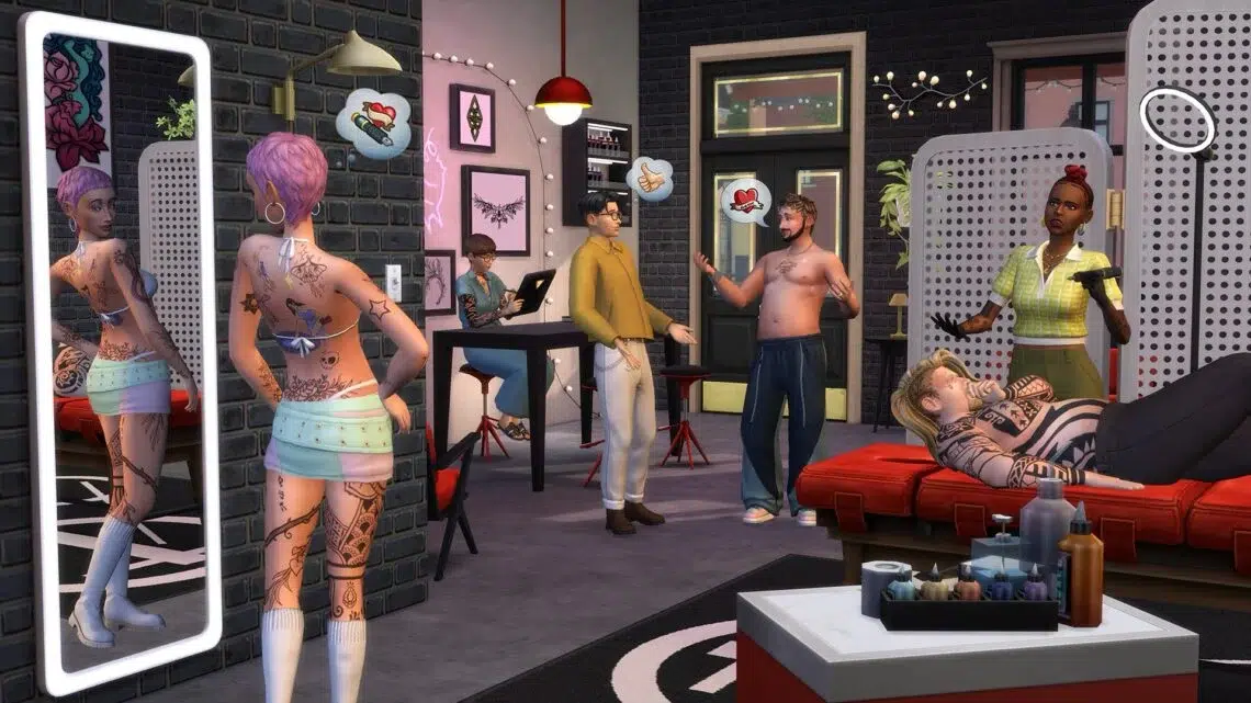 Annonce du pack d'extension les sims 4 : business et loisirs