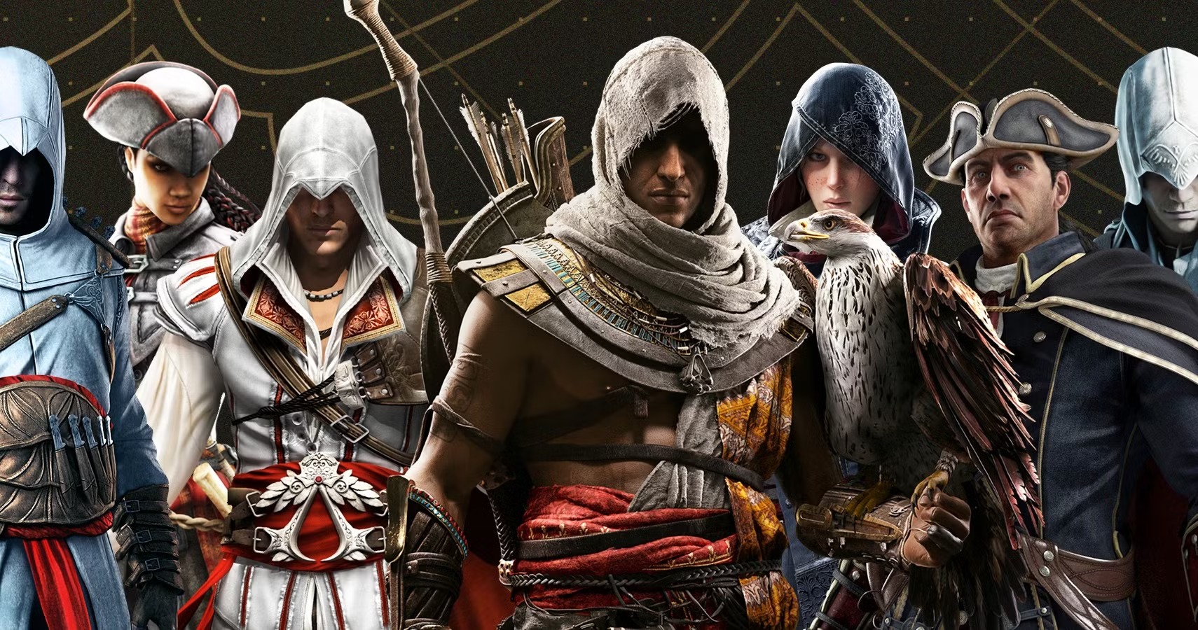 Assassin's Creed saga personnages Ubisoft
