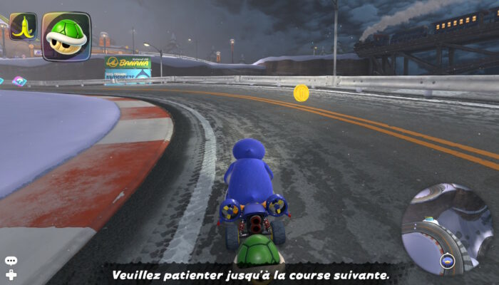 Hub d'attente de la course suivante en multijoueur