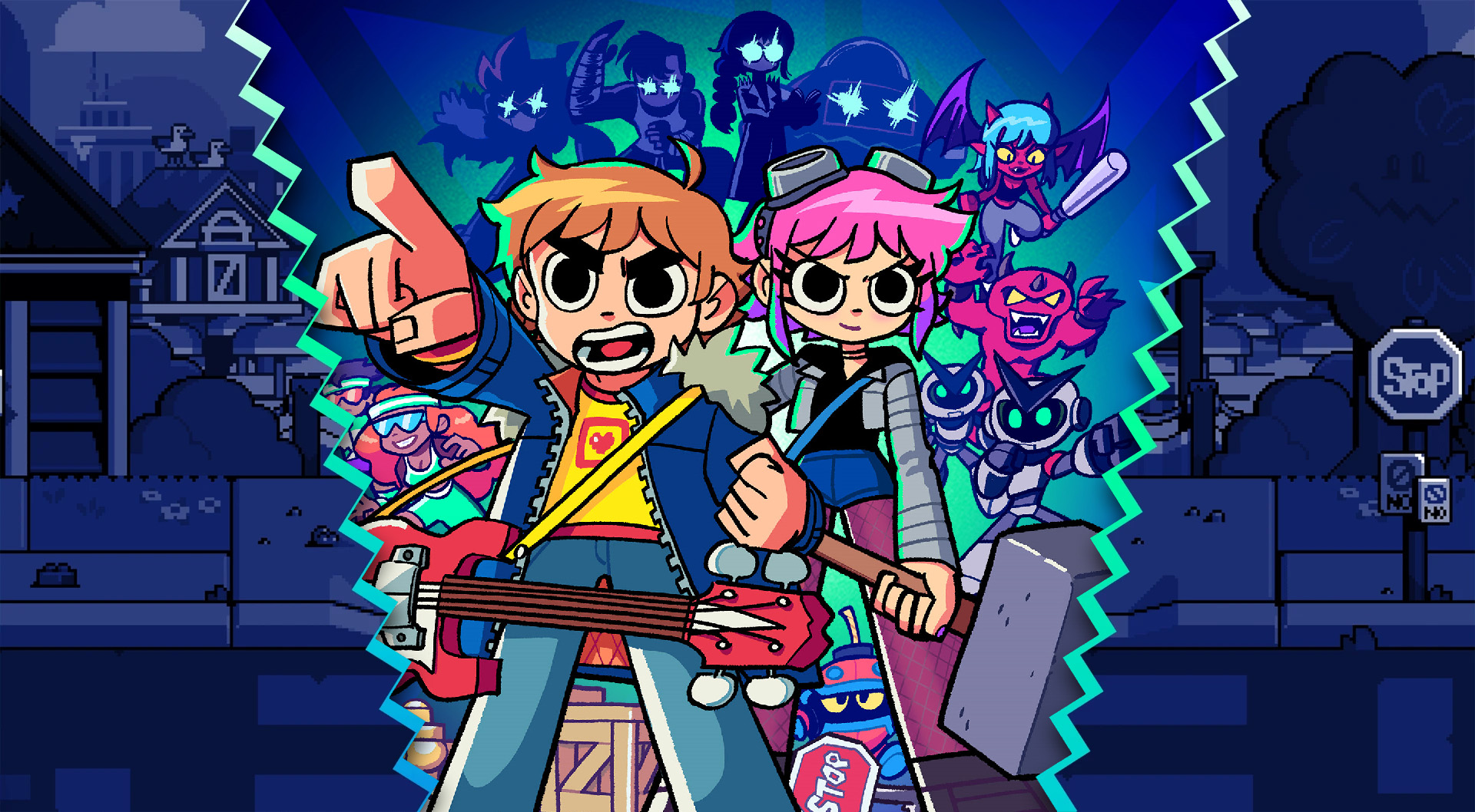 Scott Pilgrim EX Keyart Summer Game Fest