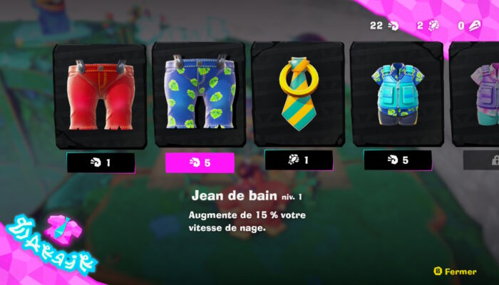Une boutique servant à dépenser ses fossiles