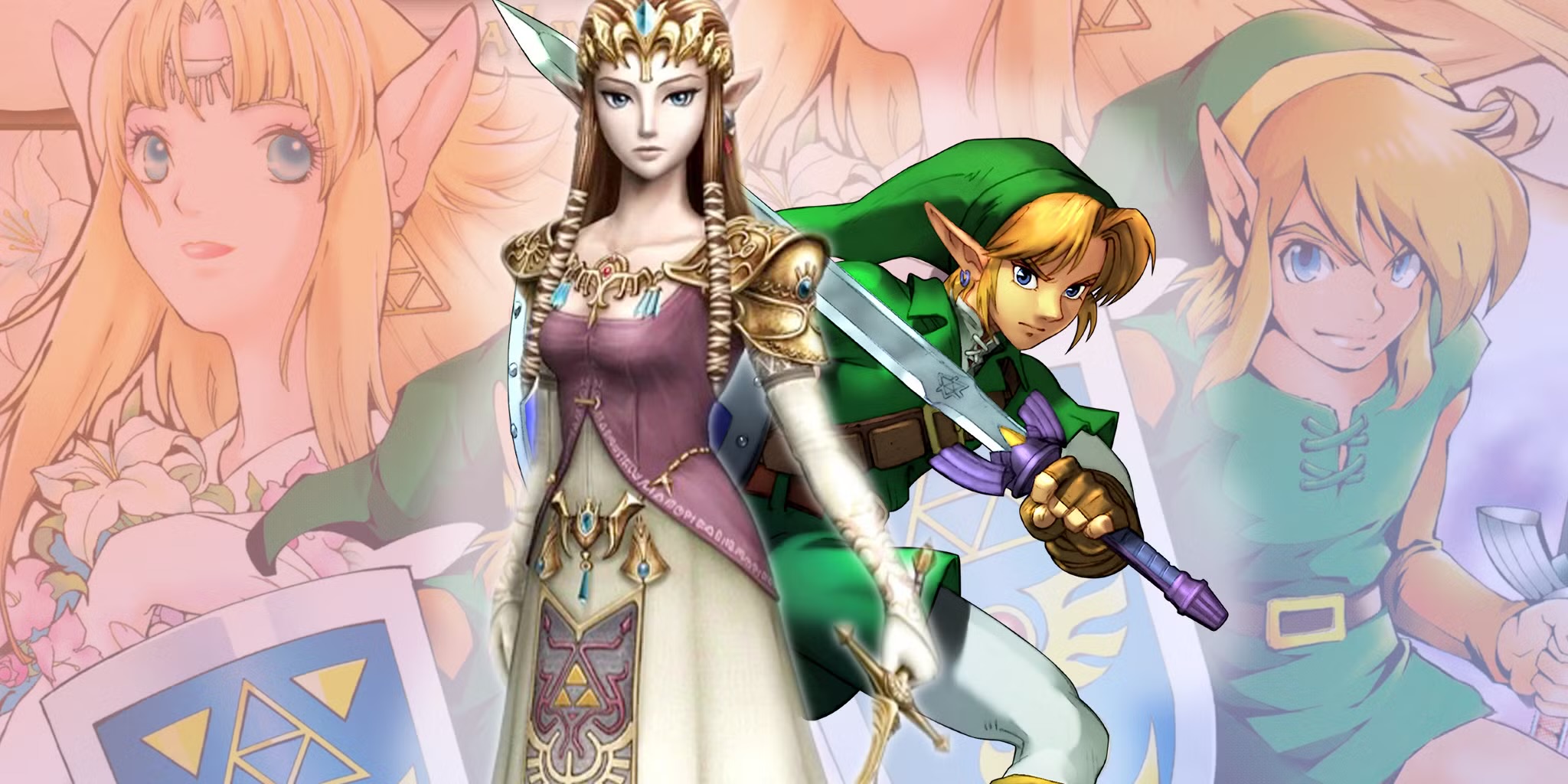 Link et la Princesse Zelda, héros des jeux nintendo, bientôt héros d'un film