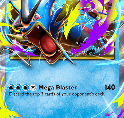 Carte de Mega Leviator dans le TCG Pocket