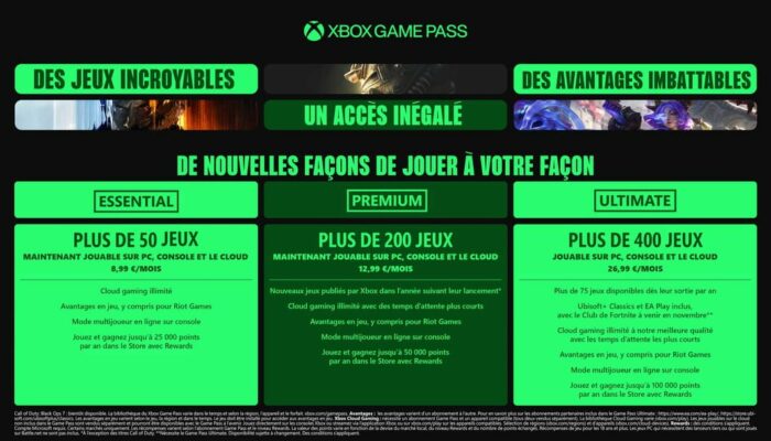 offre game pass