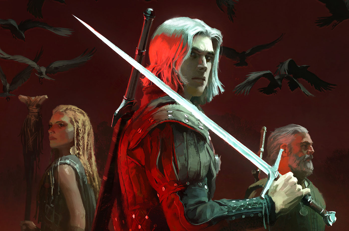 Roman The Witcher La Croisée des Corbeaux Bragelonne