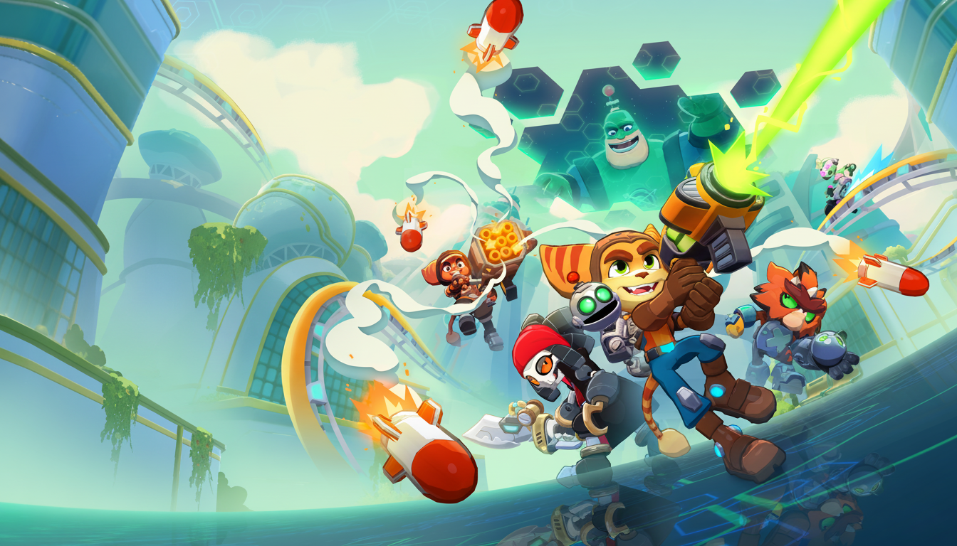 Insomniac Games, Playstation Studios et OhBibi s'associe pour proposer Ratchet et Clank Ranger Rumble